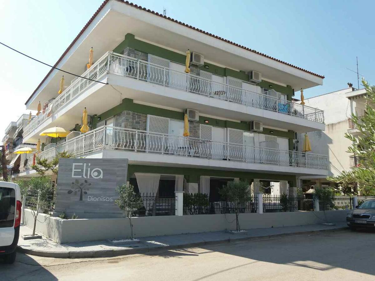Dionisos Elia Lejlighedshotel Paralia Dionisiou Eksteriør billede
